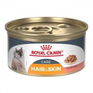 Royal Canin Hair & Skin Care Thin Slices in Gravy Canned Wet Cat Food 24 x 85g | ITNJM8619