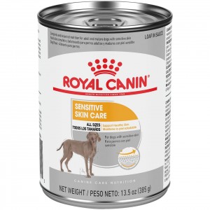 Royal Canin Sensitive Skin Care Loaf in Sauce Canned Wet Dog Food 12 x 385g | KBVOM8463