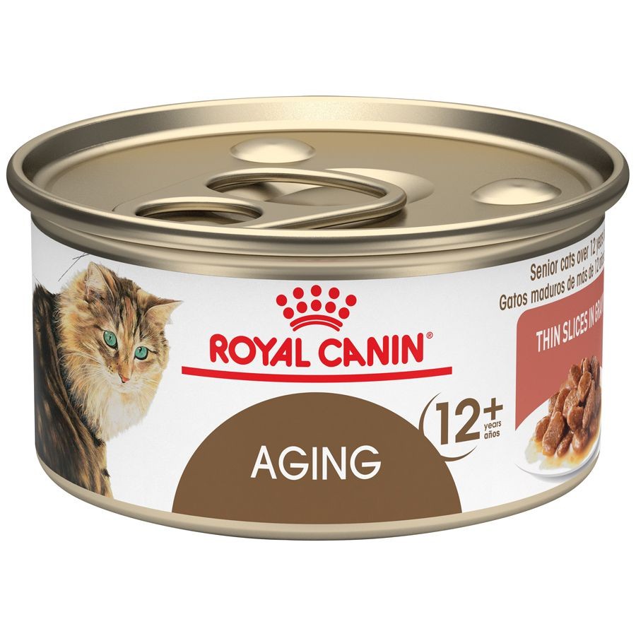 Royal Canin Aging 12+ Thin Slices in Gravy Wet Cat Food 24 x 85g | CJNHV5273