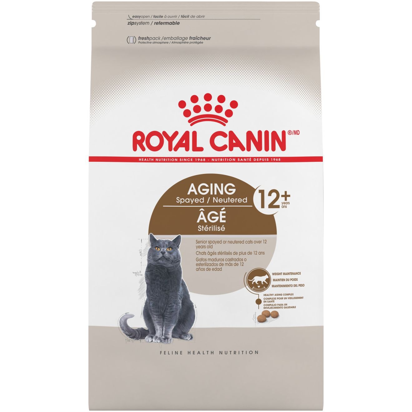 Royal Canin Aging Spayed / Neutered 12+ Dry Cat Food 3kg | OVWCK8725