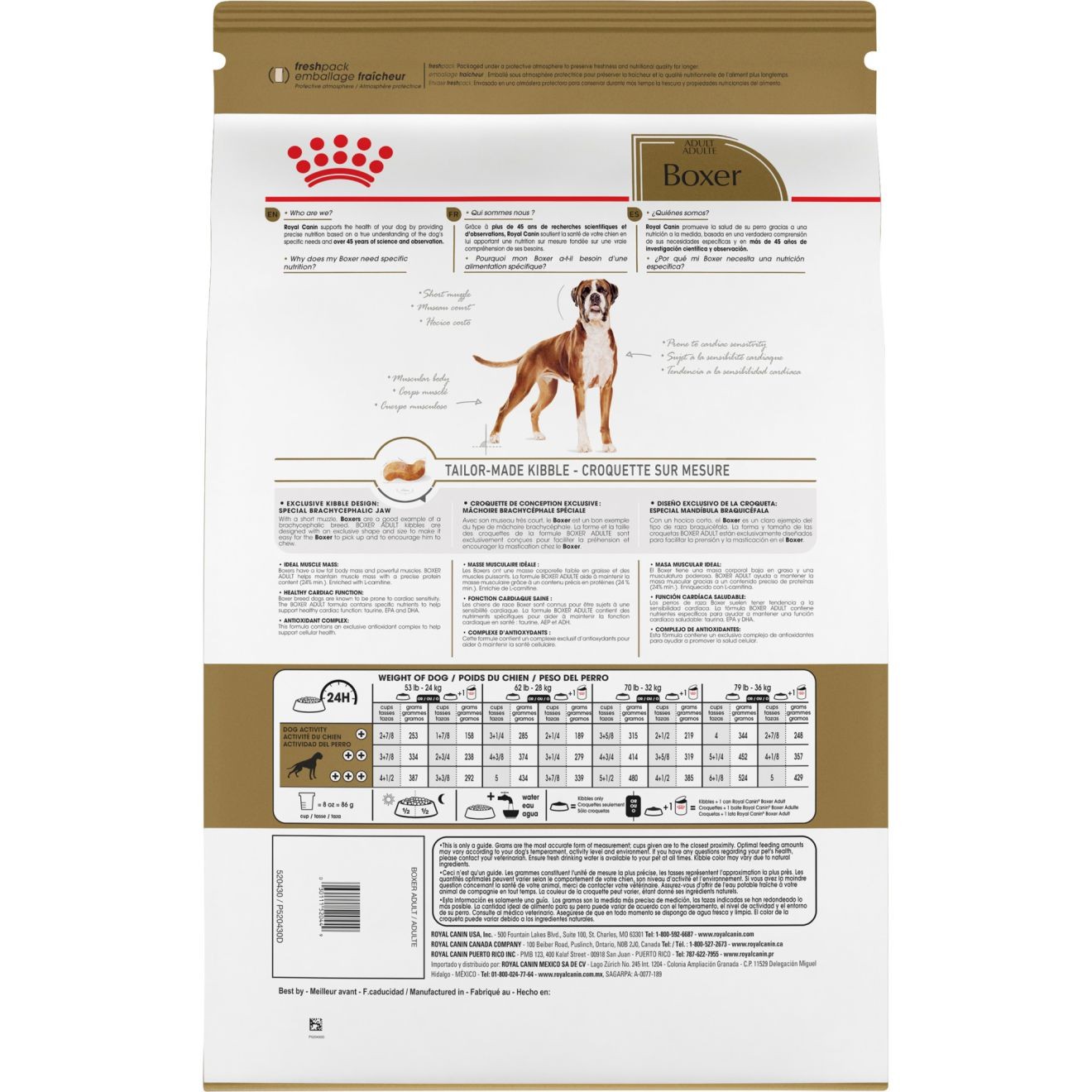 Royal Canin Boxer Adult Dry Dog Food 14kg | OWXJU1408