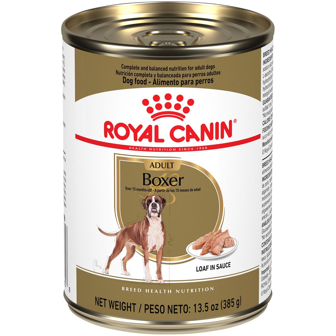 Royal Canin Boxer Adult Loaf in Sauce Canned Wet Dog Food 12 x 385g | ATJPV2436