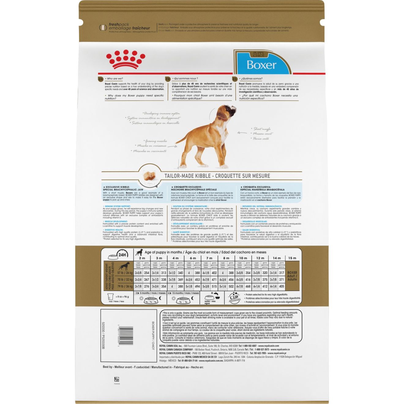 Royal Canin Boxer Puppy Dry Dog Food 14kg | WUJRV3461