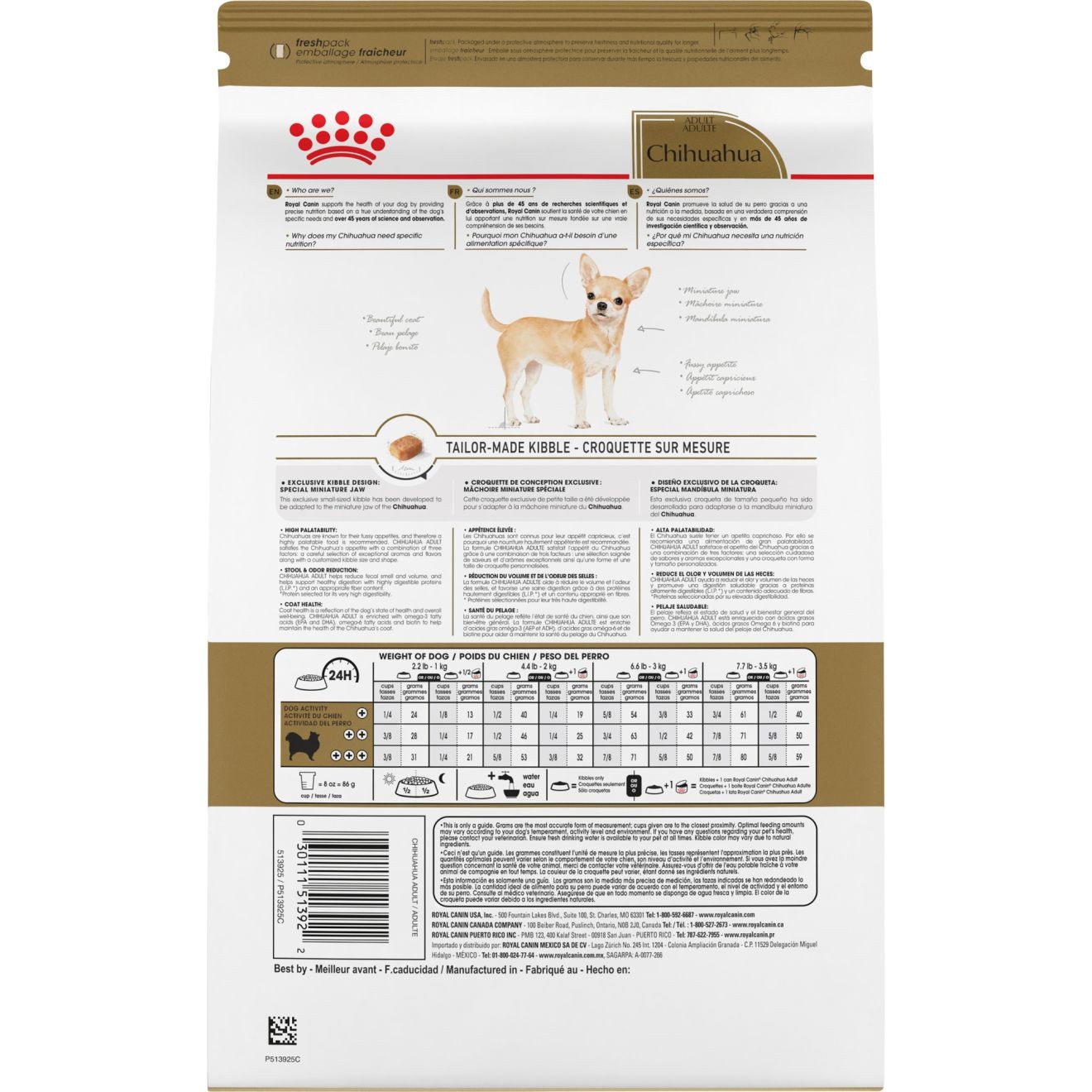 Royal Canin Chihuahua Adult Dry Dog Food 1kg | MDSFJ2043