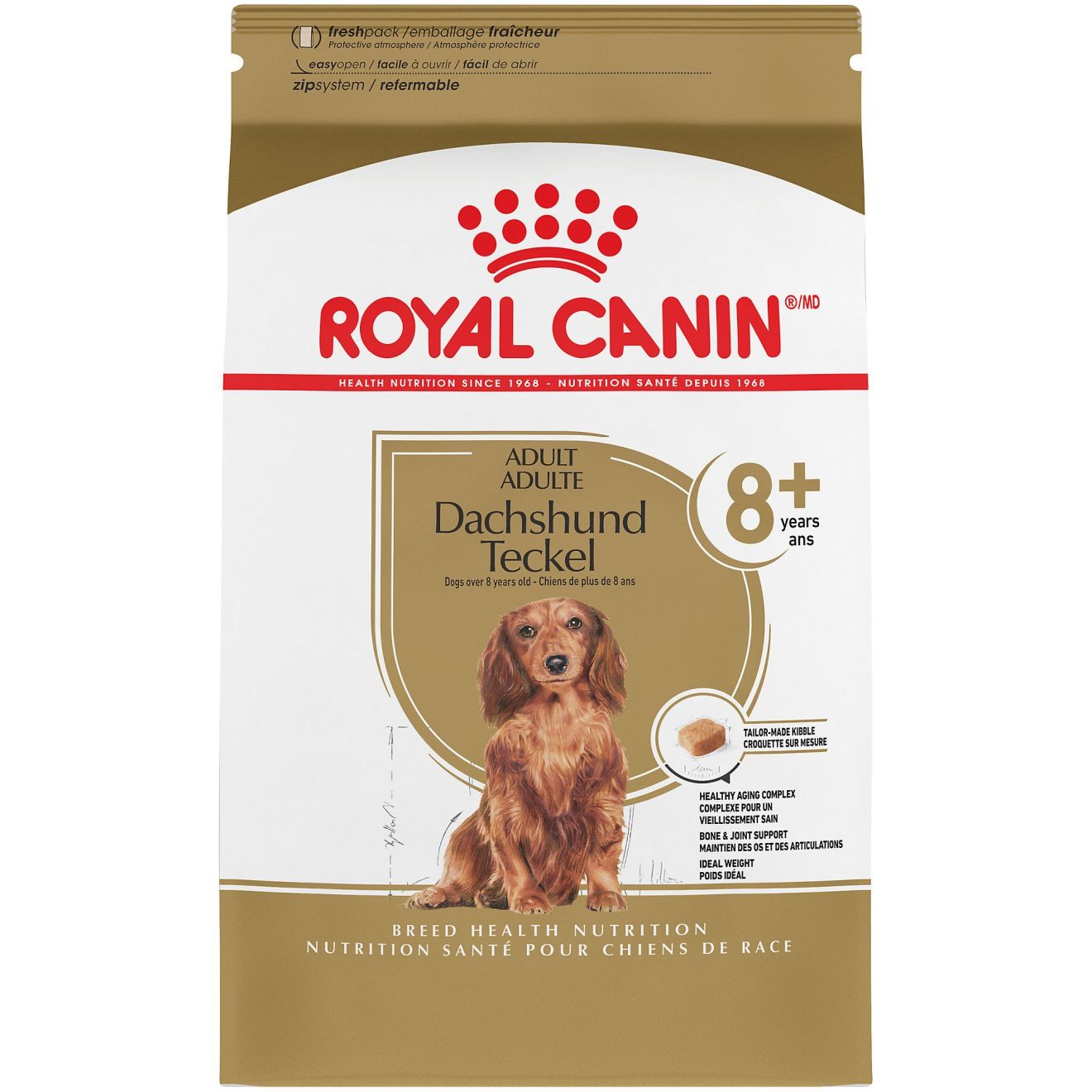 Royal Canin Dachshund 8+ Adult Dry Dog Food 1.5kg | FHLCB7345