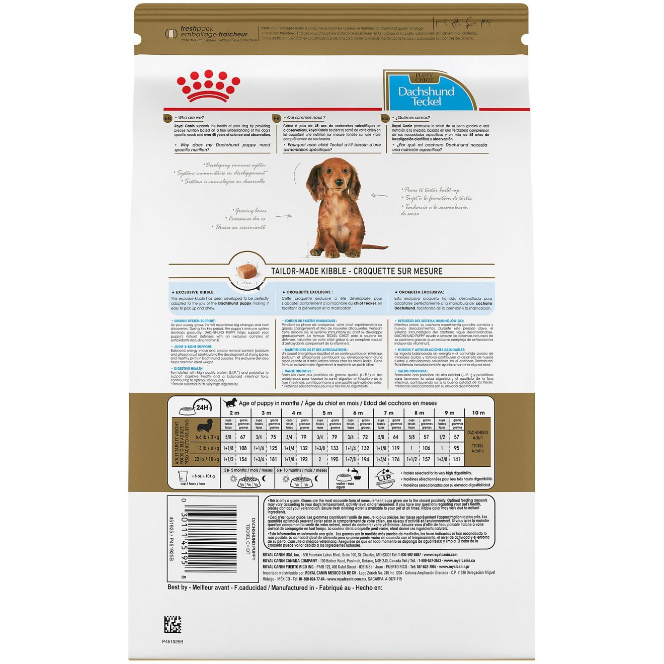 Royal Canin Dachshund Puppy Dry Dog Food 1kg | PBQGL0176