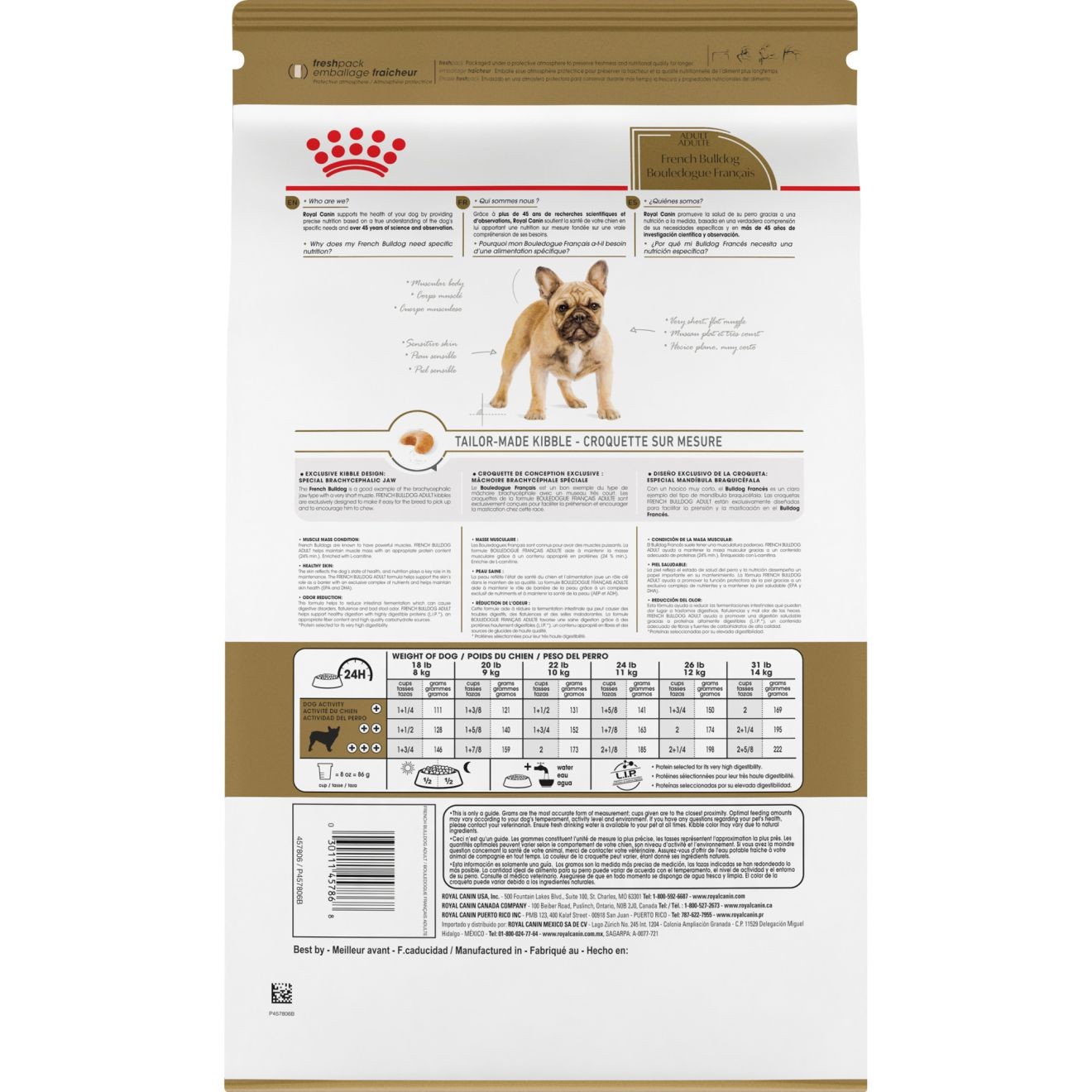 Royal Canin French Bulldog Adult Dry Dog Food 3kg | AMWIE6945