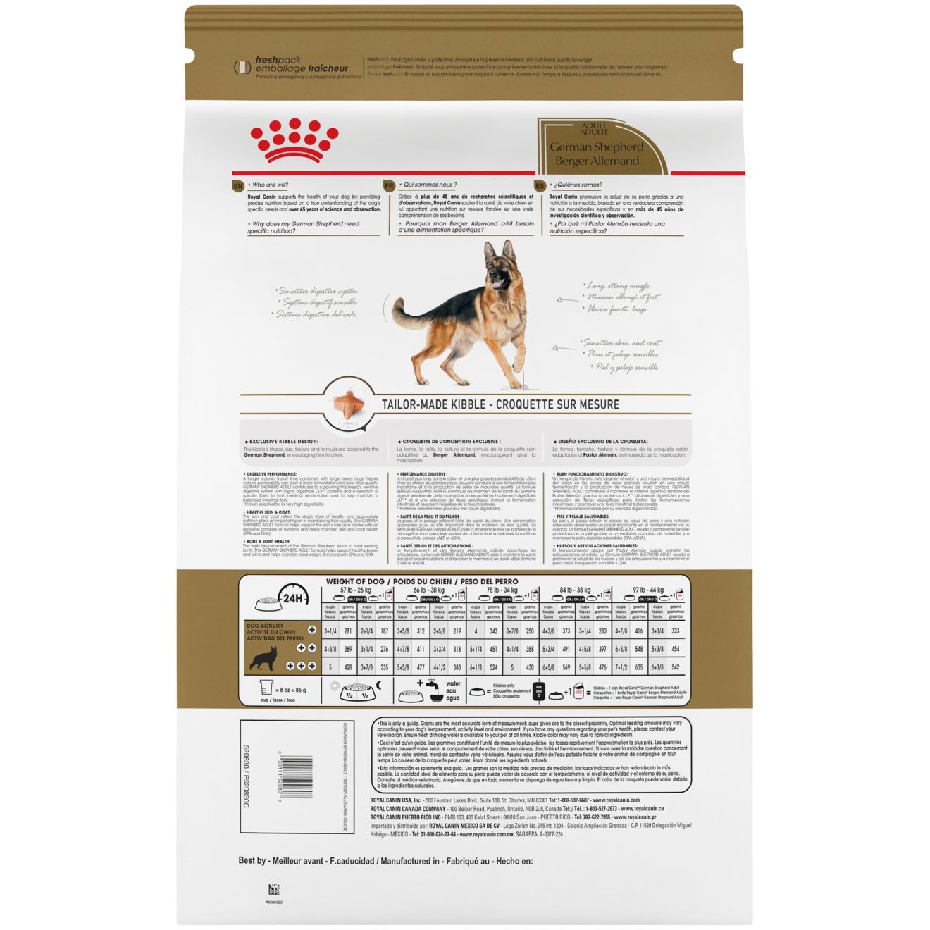 Royal Canin German Shepherd Adult Dry Dog Food 8kg | SCTGE7850