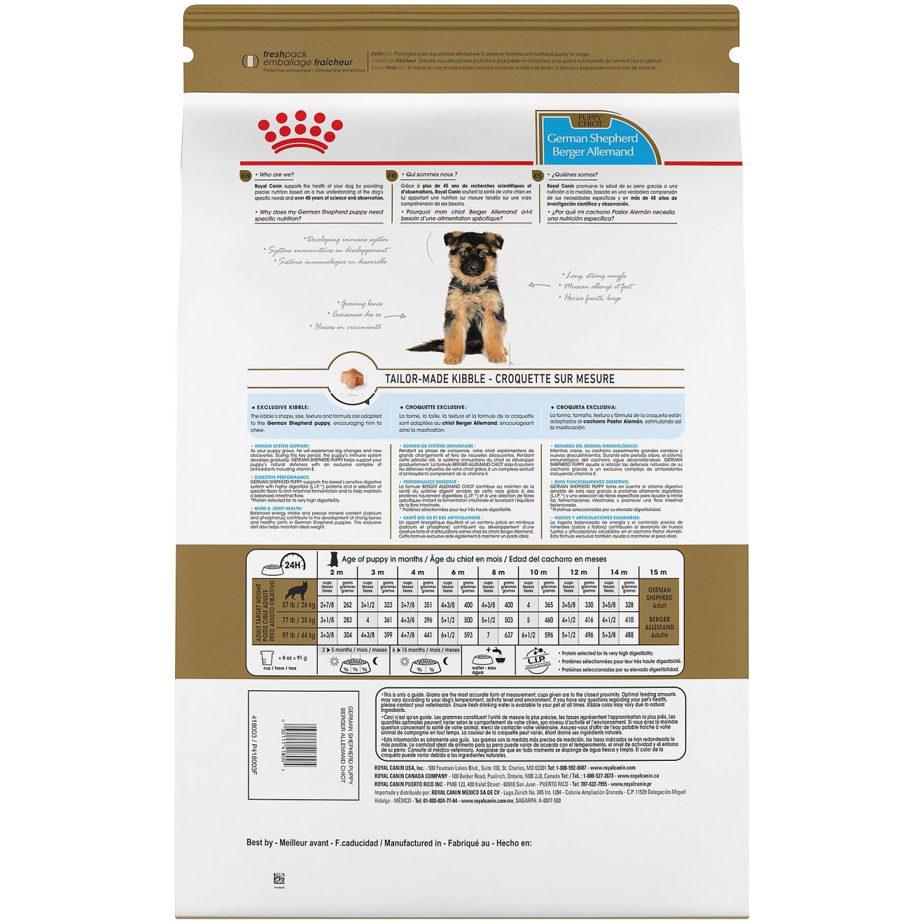 Royal Canin German Shepherd Puppy Dry Dog Food 14kg | IUFLV1948