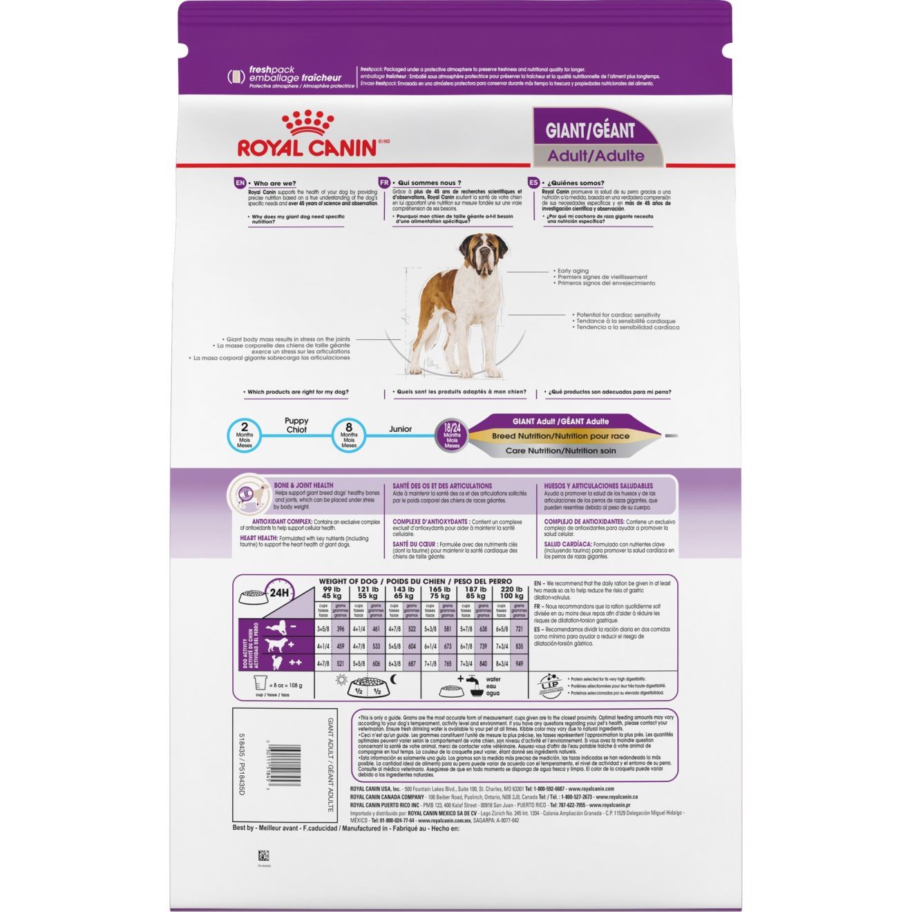 Royal Canin Giant Adult Dry Dog Food 14kg | NRXWZ7520