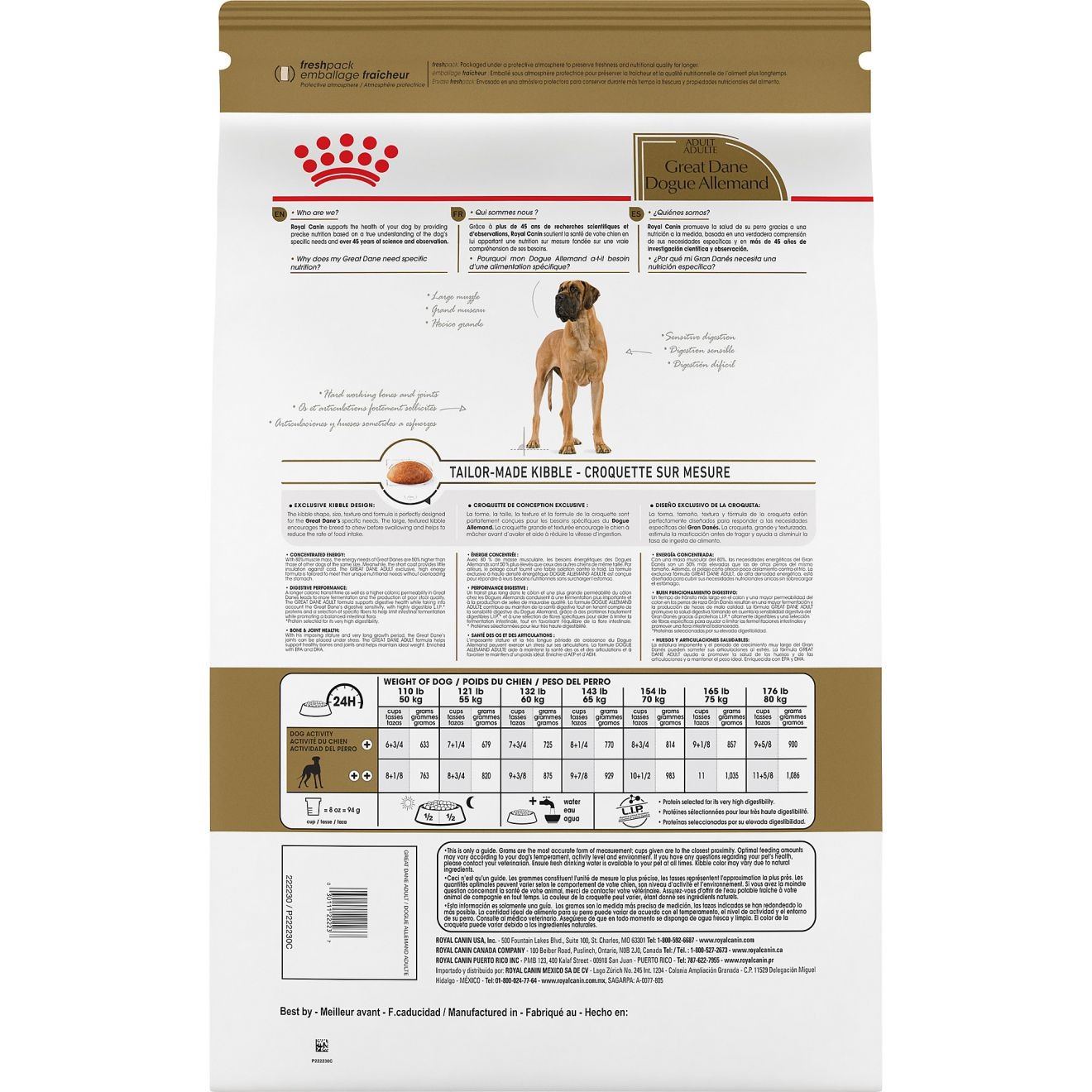 Royal Canin Great Dane Adult Dry Dog Food 14kg | UDSQO3514