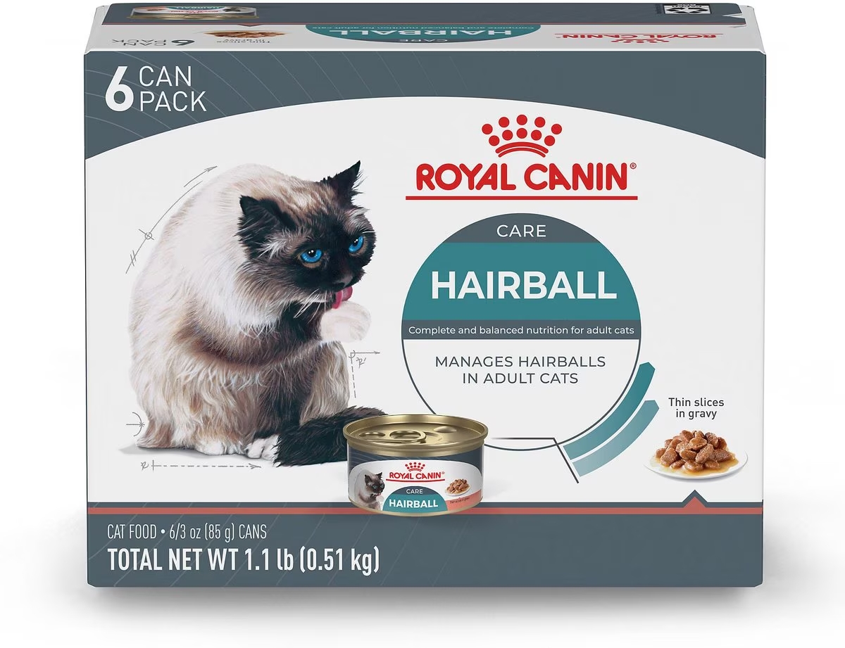 Royal Canin Hairball Thin Slices in Gravy Canned Wet Cat Food 6 x 85g | BSAEP8460