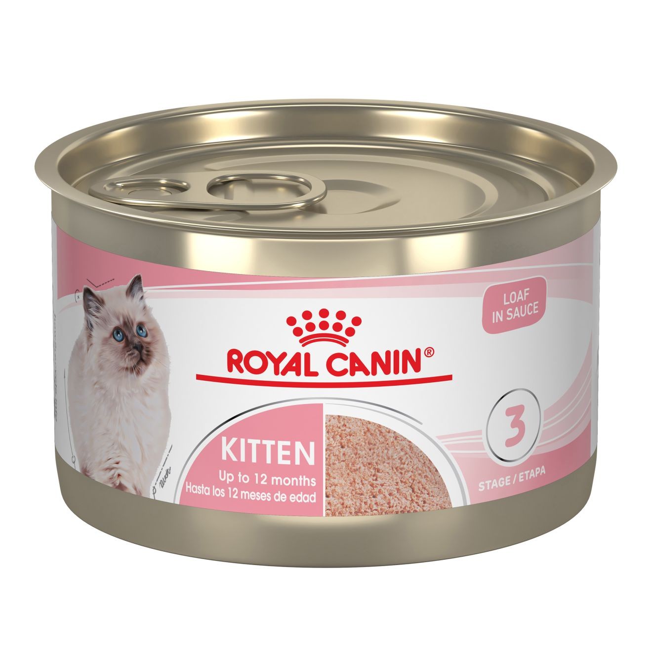 Royal Canin Kitten Loaf in Sauce Canned Wet Cat Food 24 x 145g | BXVHL4730