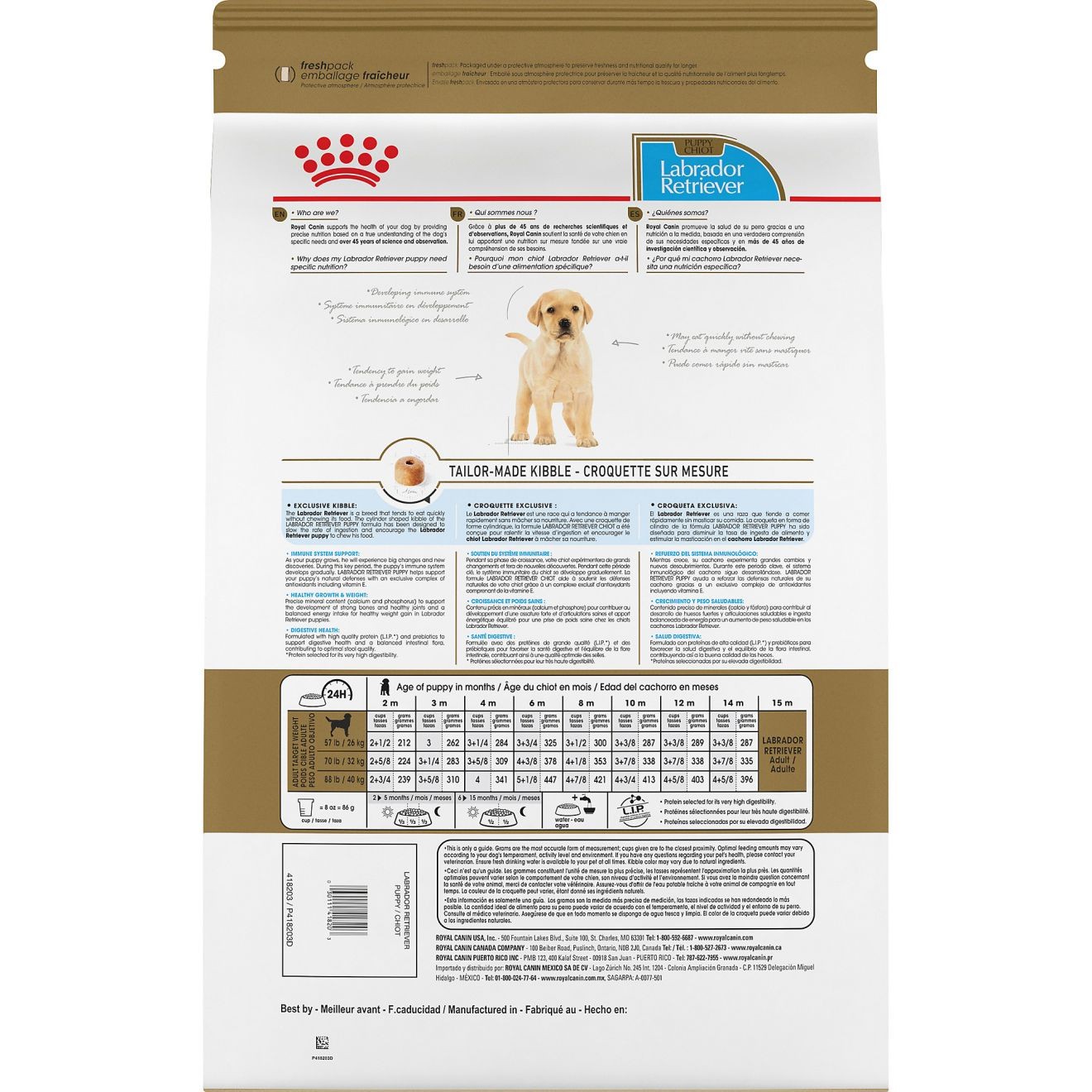 Royal Canin Labrador Retriever Puppy Dry Dog Food 14kg | WTVRO7819