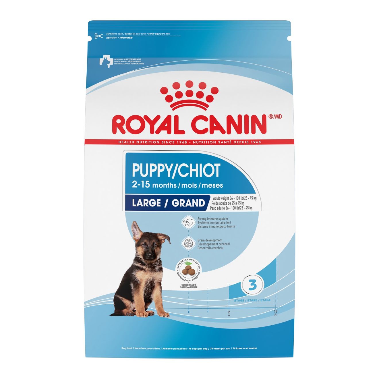 Royal Canin Large Puppy Dry Dog Food 8kg | ECDNF5820