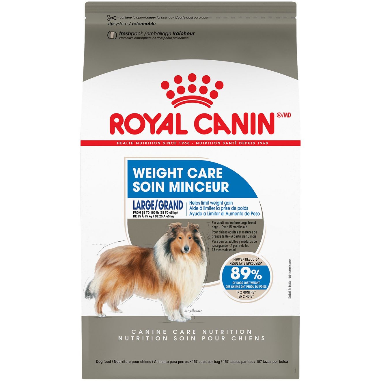 Royal Canin Large Weight Care Dry Dog Food 14kg | PDABE1269