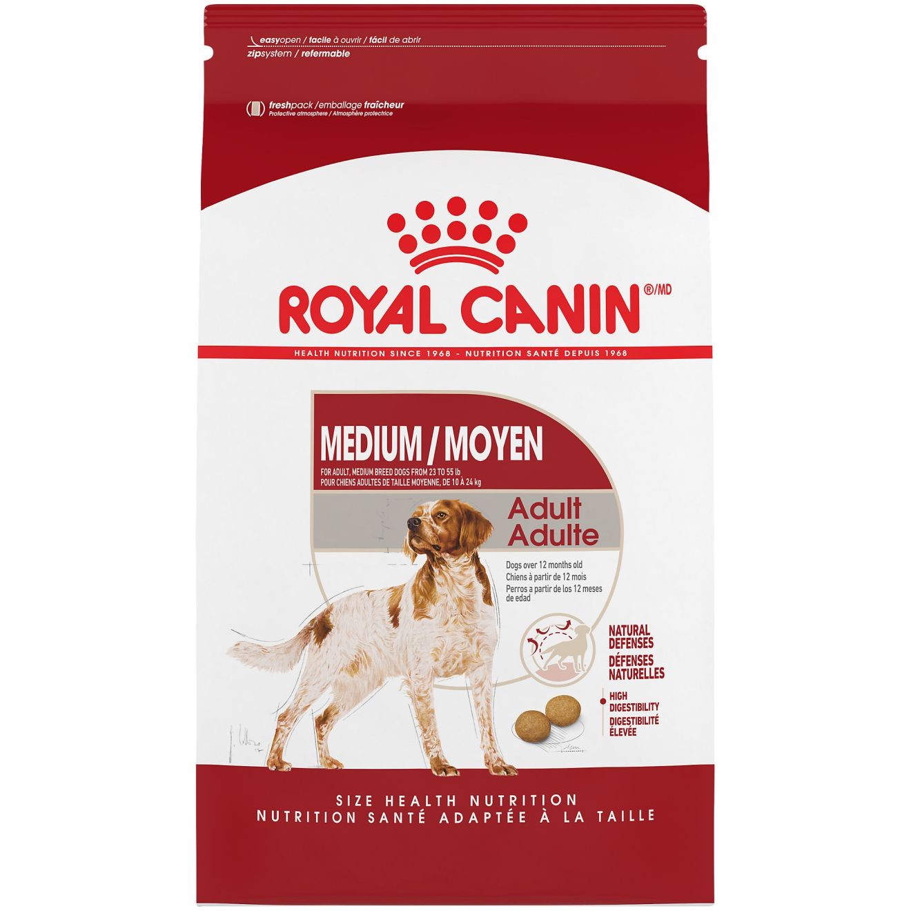 Royal Canin Medium Adult Dry Dog Food 14kg | MJQFI3082