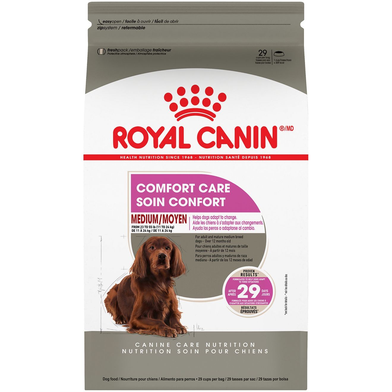 Royal Canin Medium Comfort Care Dry Dog Food 14kg | SFZGH1490