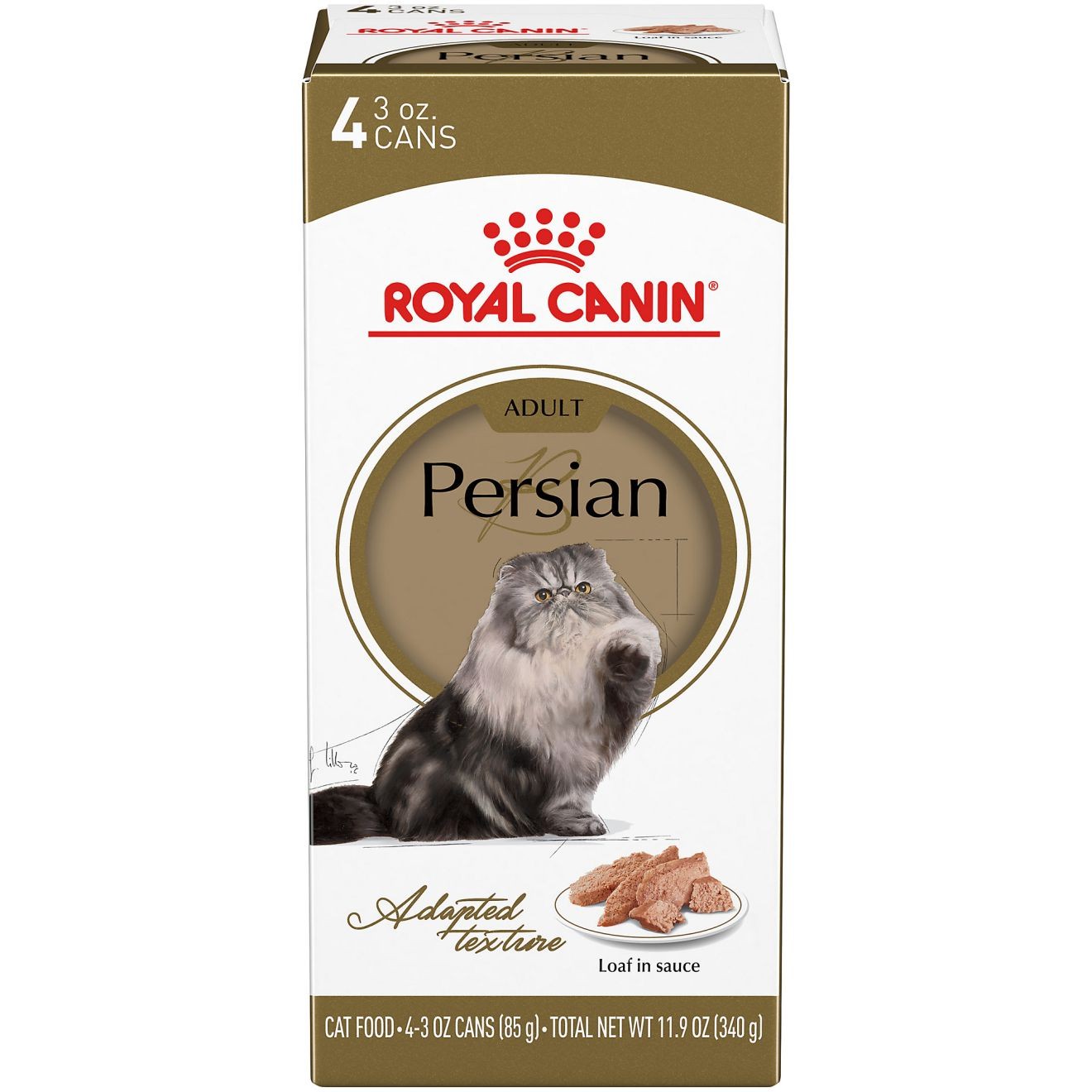 Royal Canin Persian Adult Loaf in Sauce canned Wet Cat Food 24 x 85g | LKYAE7642