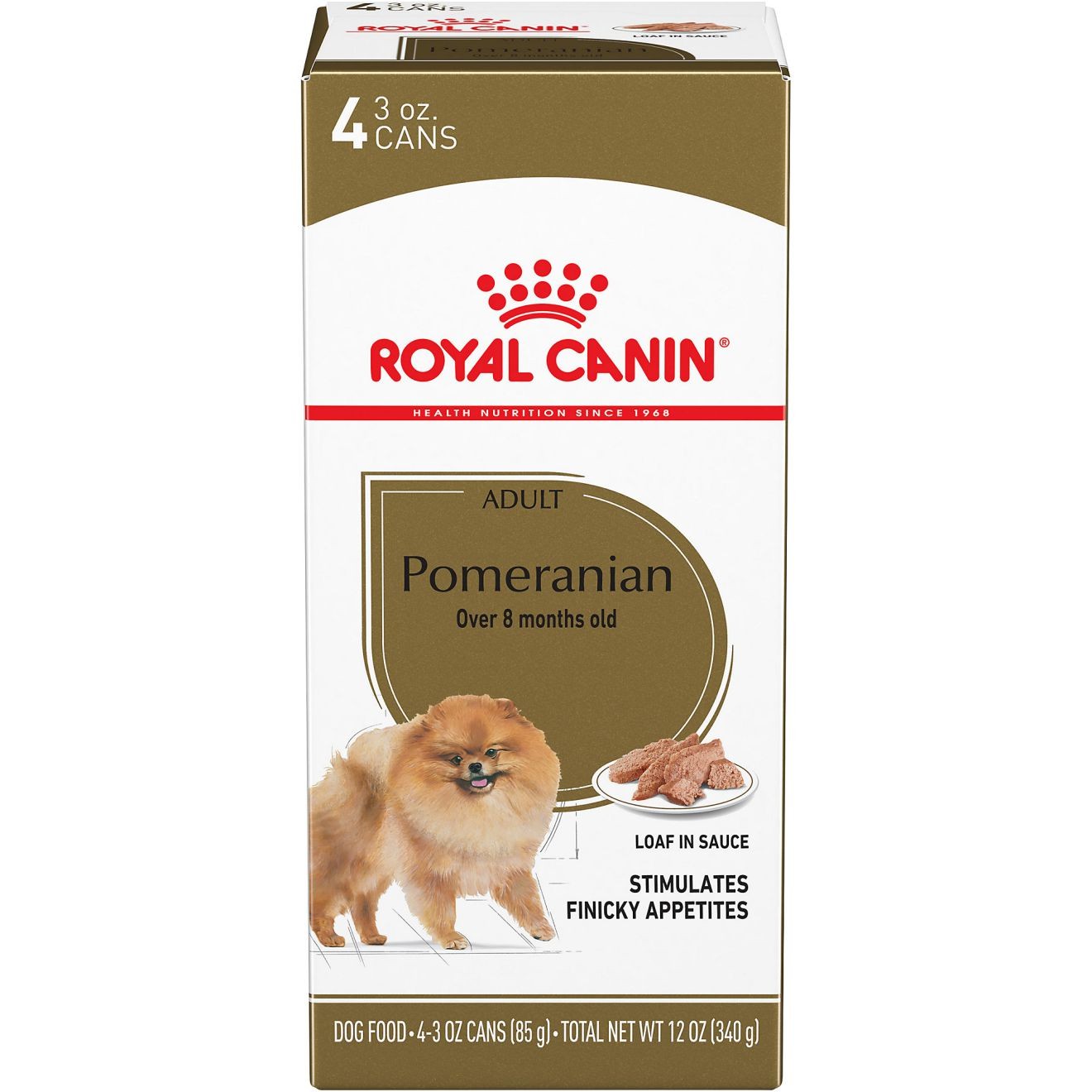 Royal Canin Pomeranian Adult Loaf in Sauce Canned Wet Dog Food 24 x 85g | WDMAK8465