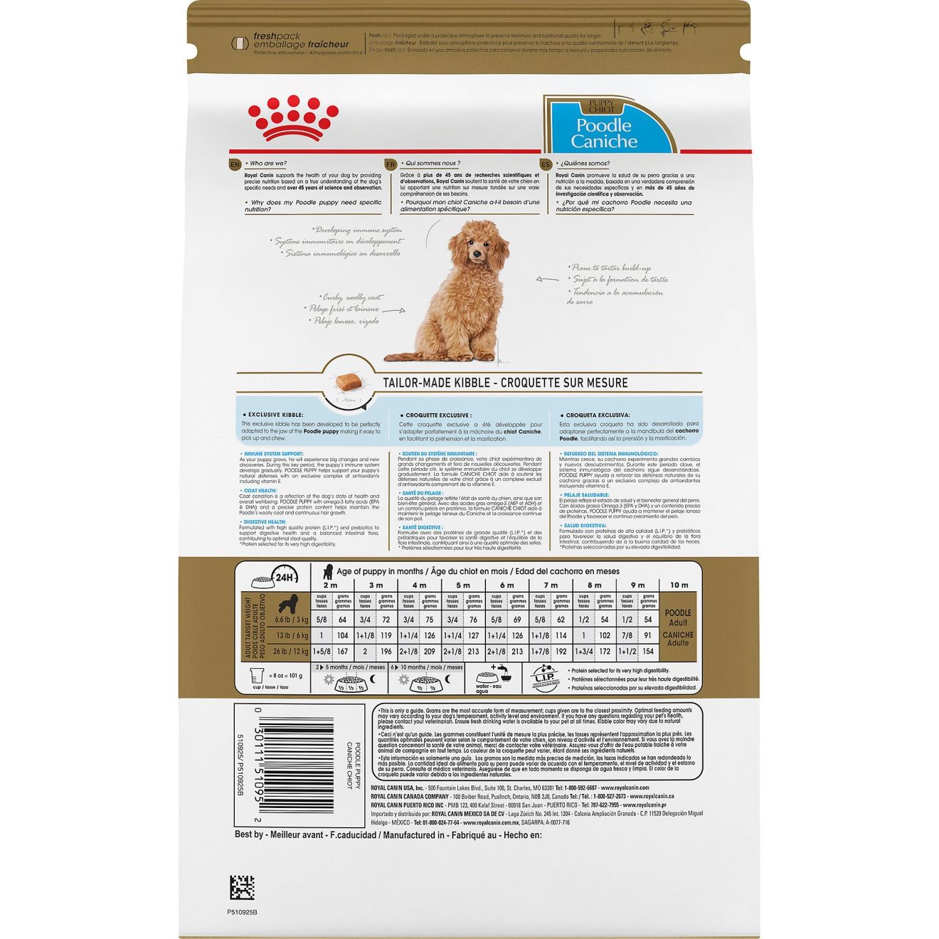 Royal Canin Poodle Puppy Dry Dog Food 1kg | CSWOV0279