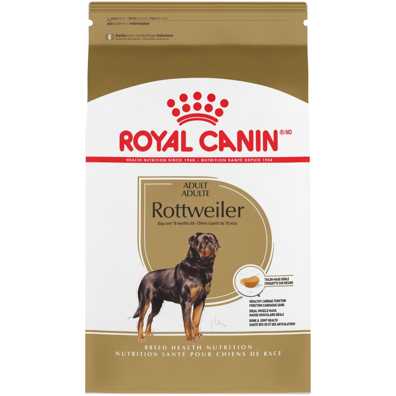 Royal Canin Rottweiler Adult Dry Dog Food 14kg | FWGUQ1790