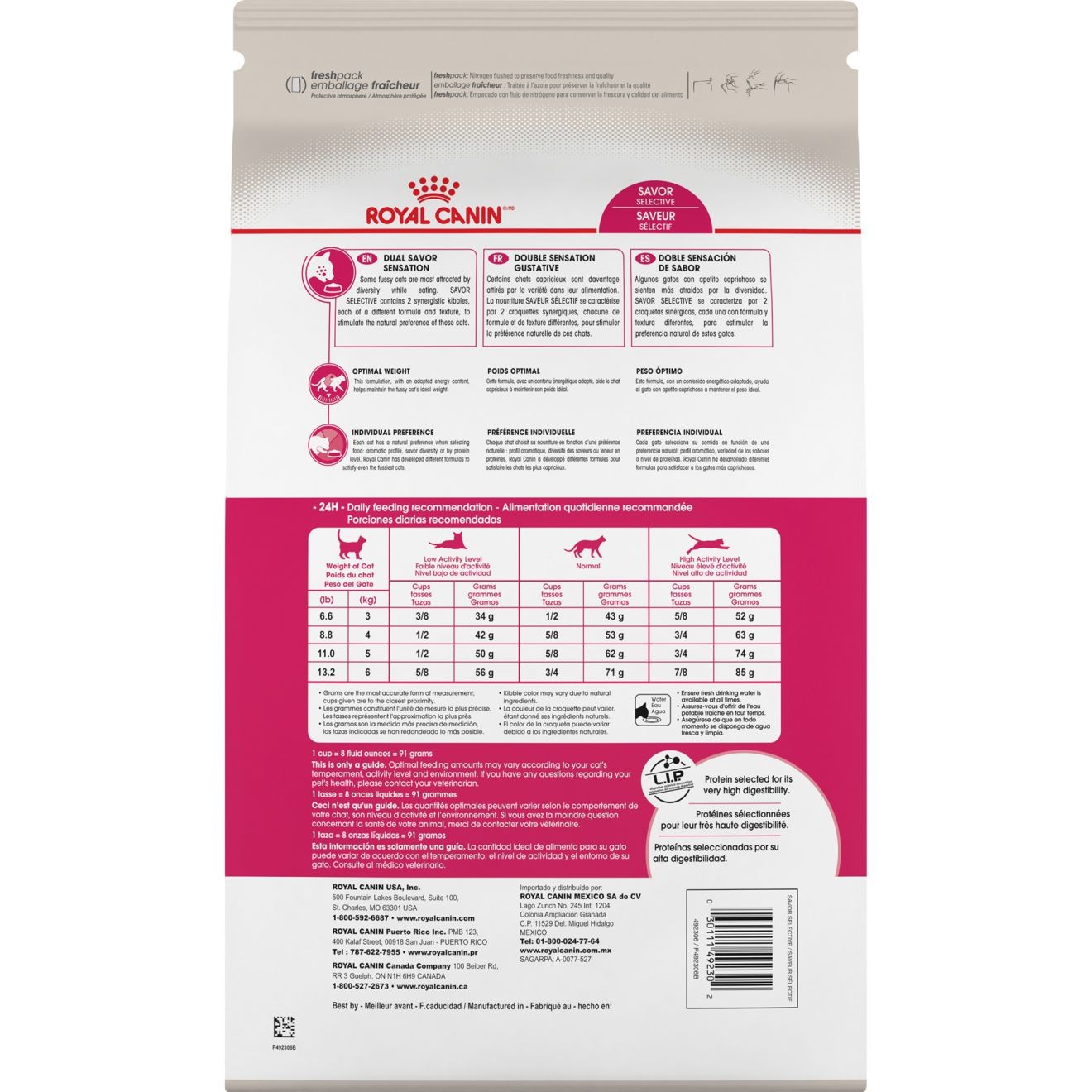 Royal Canin Savor Selective Dry Cat Food 3kg | XUIQO6758