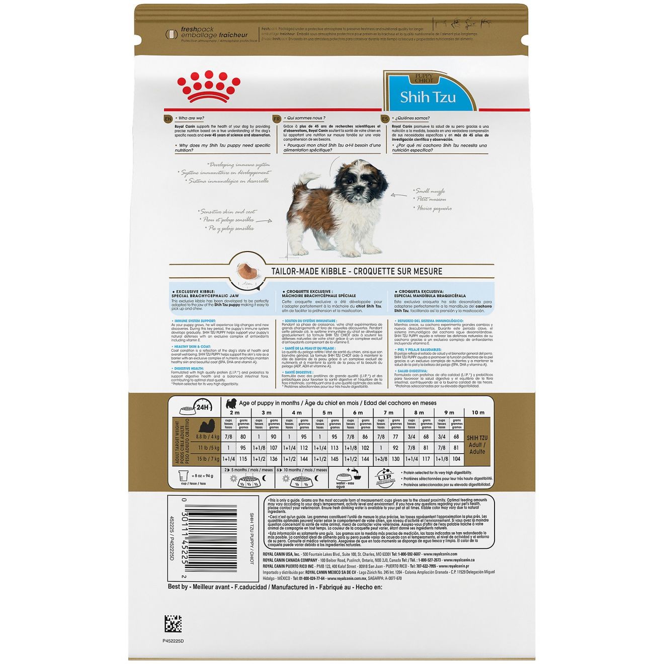 Royal Canin Shih Tzu Puppy Dry Dog Food 1kg | PNYZH8750