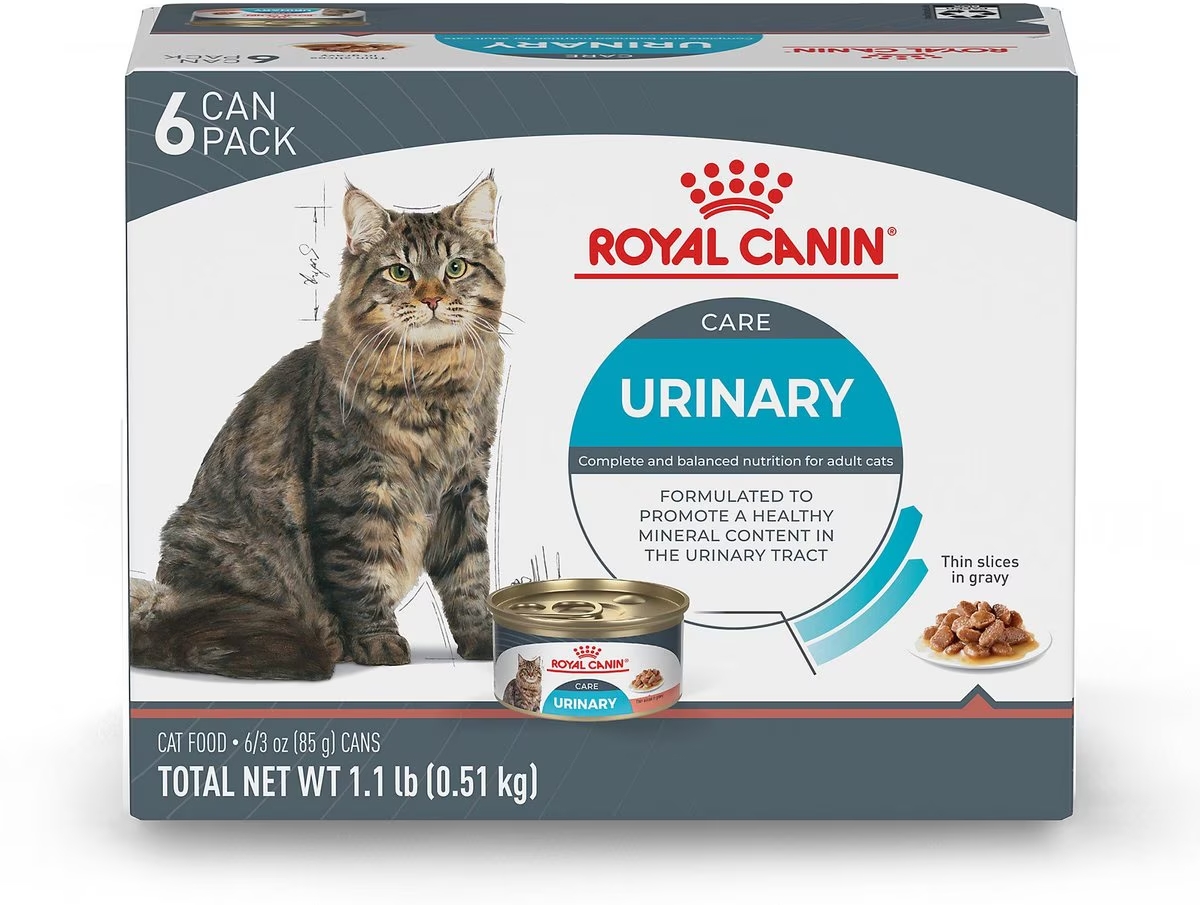 Royal Canin Urinary Care Thin Slices In Gravy Canned Wet Cat Food 6 x 85g | UWJTB5372