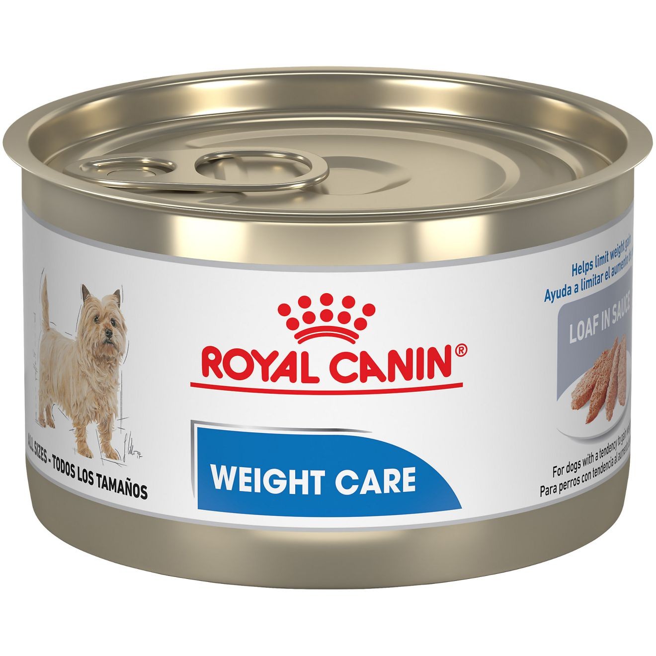 Royal Canin Weight Care Loaf in Sauce Canned Wet Dog Food 24 x 148g | GESQF8905