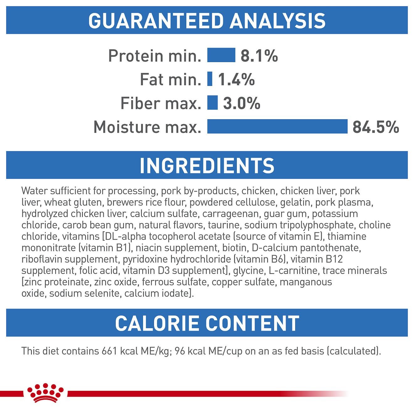 Royal Canin Weight Care Loaf in Sauce Wet Cat Food 24 x 145g | SWCQJ0958