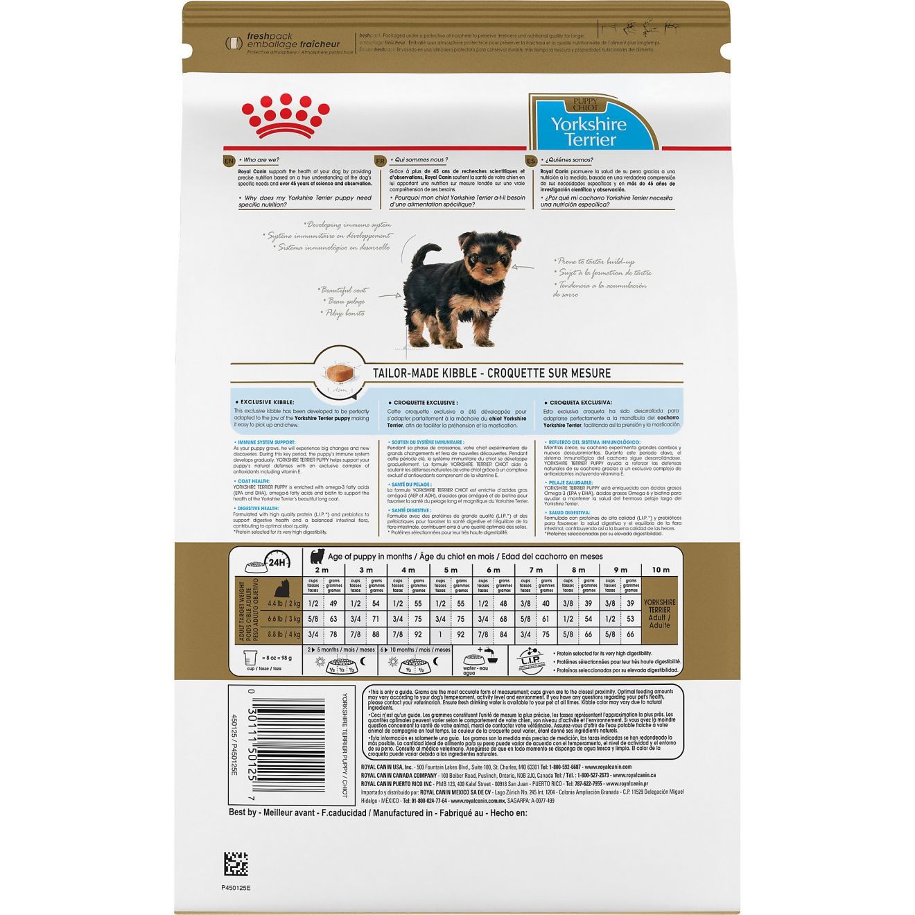 Royal Canin Yorkshire Terrier Puppy Dry Dog Food 1kg | MYXDQ5906